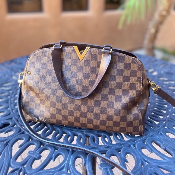 SOLD Louis Vuitton Damier Ebene Kensington Bowling Bag - Picture 2 of 16